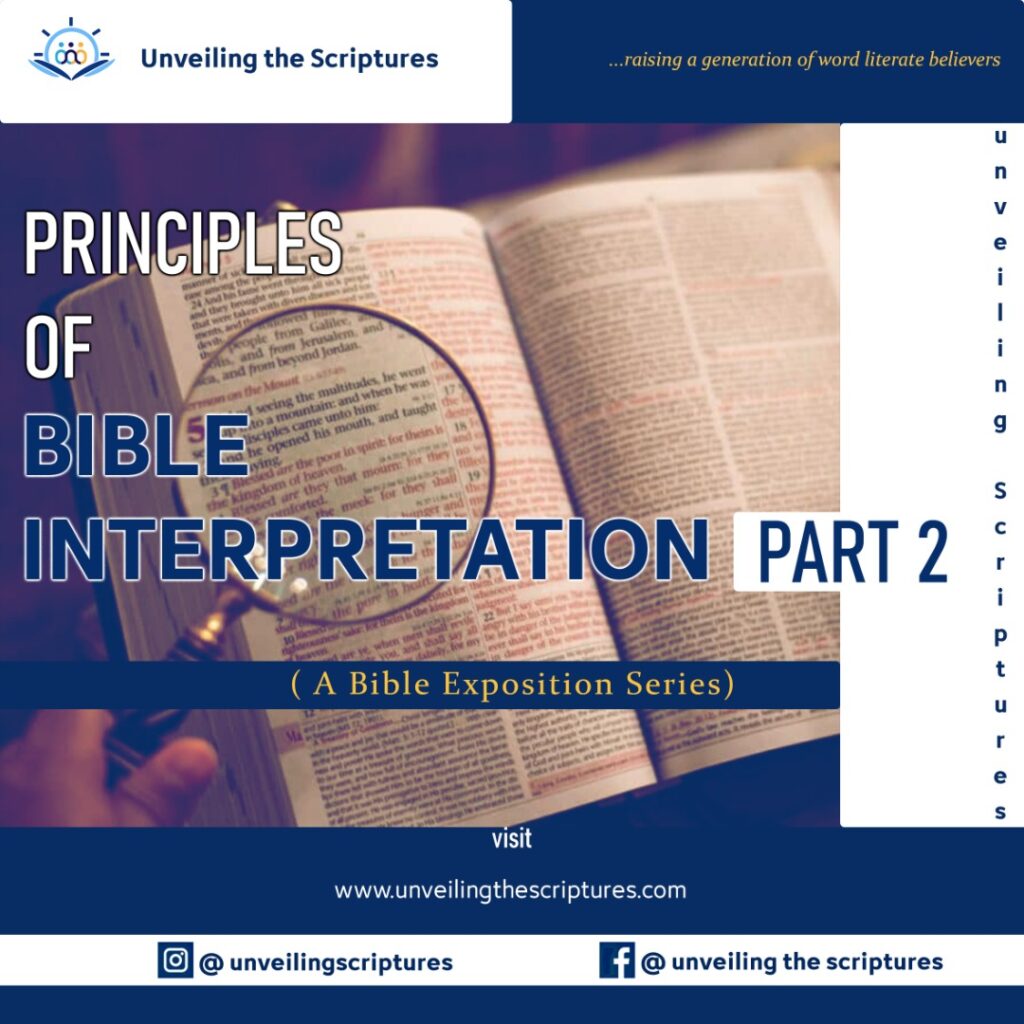 essay in biblical interpretation